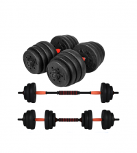 40kg Weights Set Dumbbell Barbell Set Adjustable