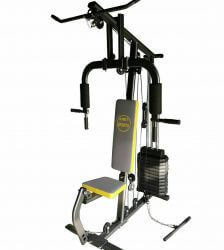 gym equipment for sale - Gym Adjustable Plates Preacher Pulley Exercise Machine Lats Press 110 lbs