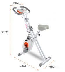 Foldable Exercise Bike Home Gym Bicycle Cycling Cardio Fitness Training Indoor