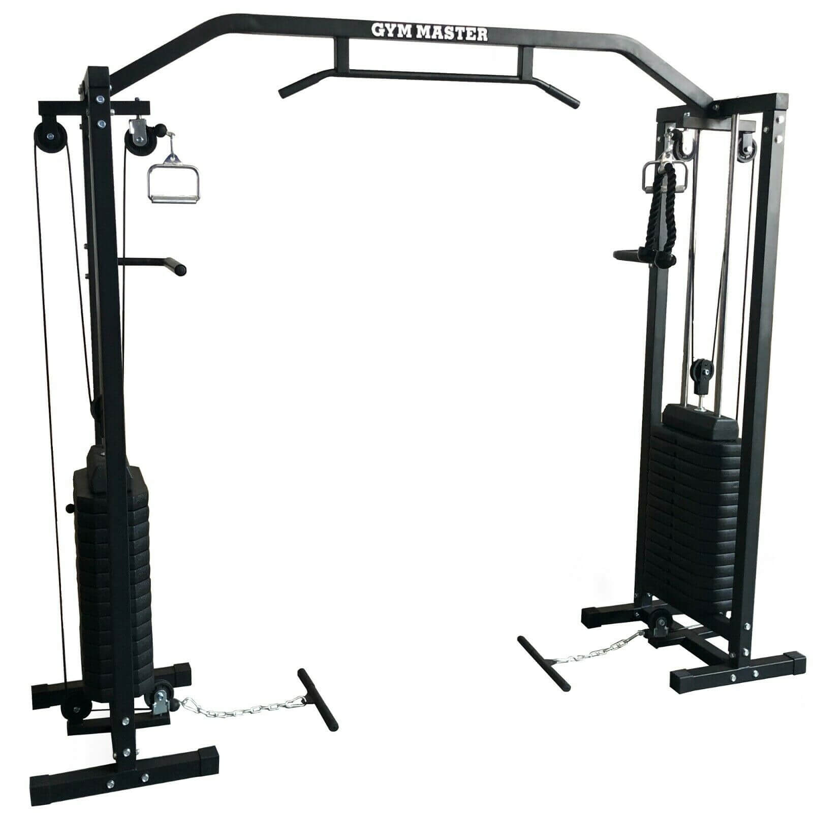 Gym Master 180kg Cable Crossover Machine Equipment Pull Up Multi Station Cage