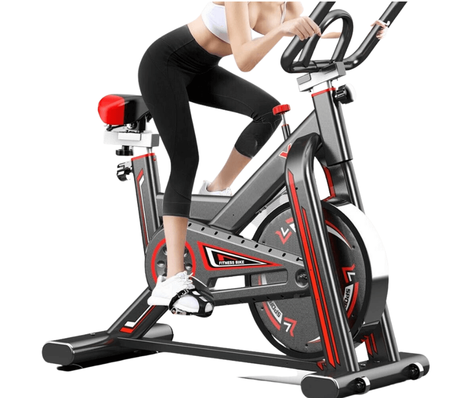 Heavy Duty Home Gym Exercise Bike Fitness Cardio Workout Machine Indoor Training 