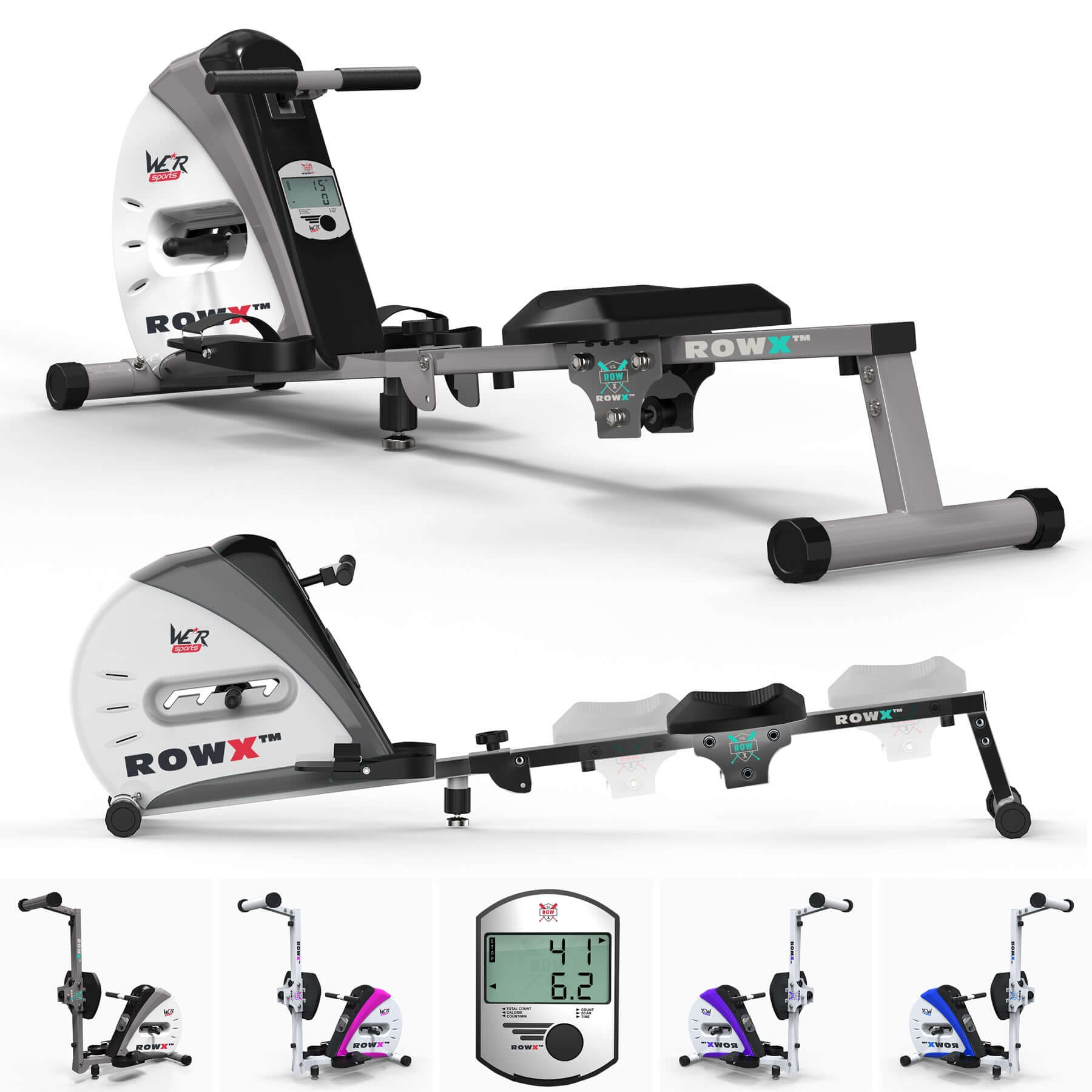 RevXtreme RowX™ Premium Rowing Machine