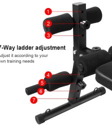 OTF Adjustable Sit Up Bench Fitness Training Home Gym Exercise Workout
