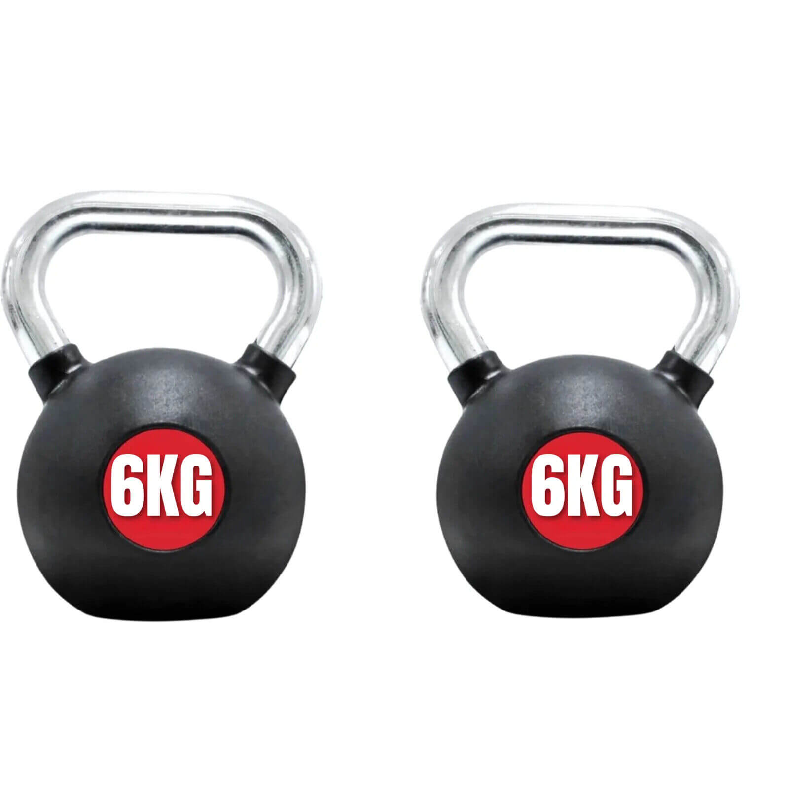 Kettlebells Cast Iron Weight Set Home Gym 6kg /pair