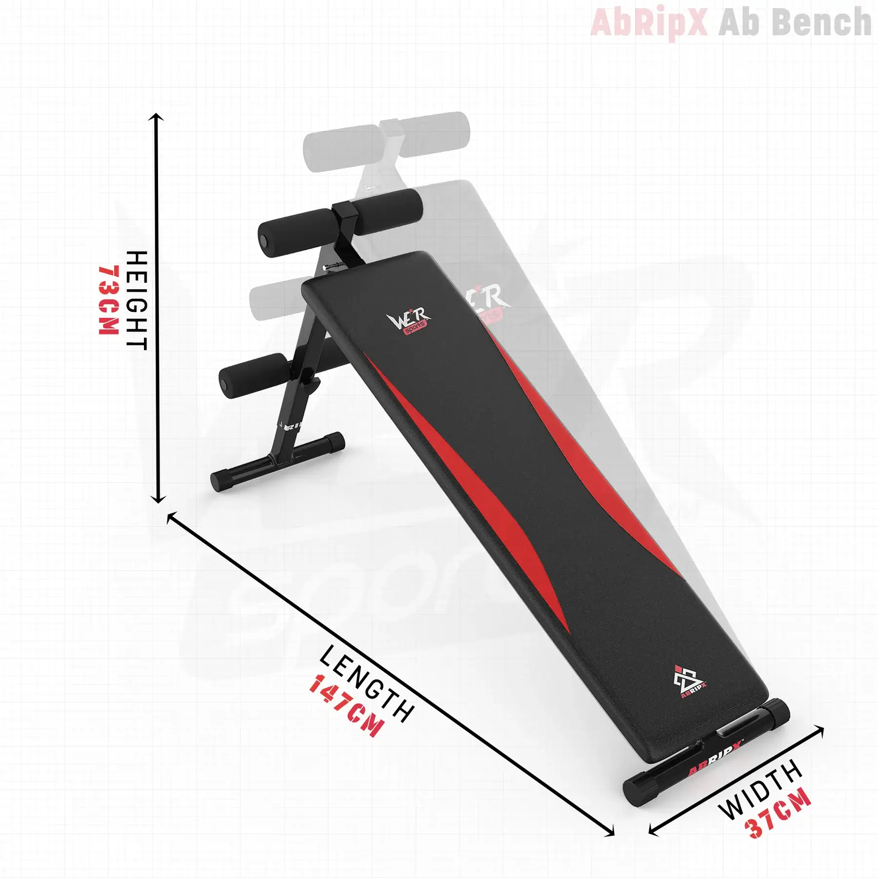 AbRipX Ab Bench – home gym equipment