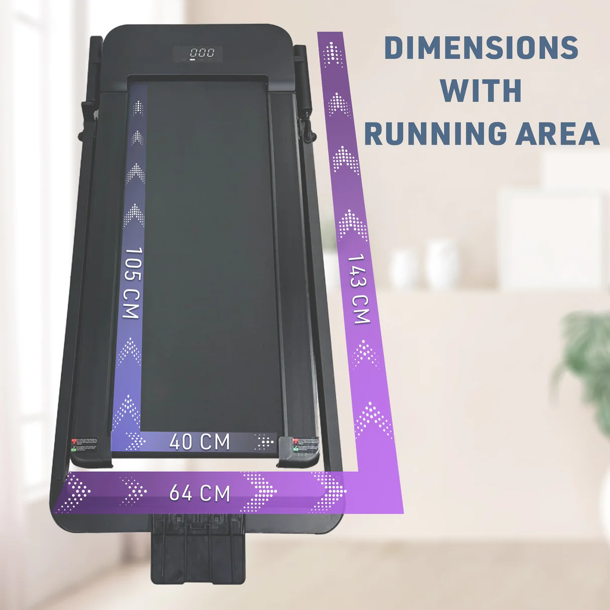 Viavito StrideMate 2-in-1 Walking Pad and Treadmill - Image 4