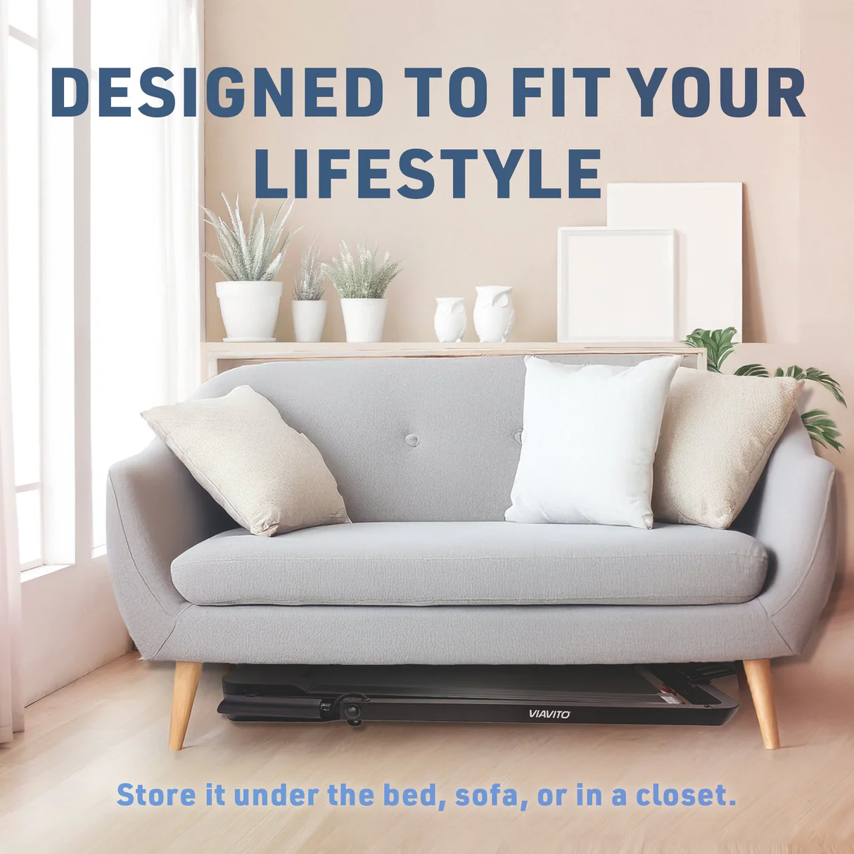 Viavito StrideMate 2-in-1 Walking Pad and Treadmill - Image 5