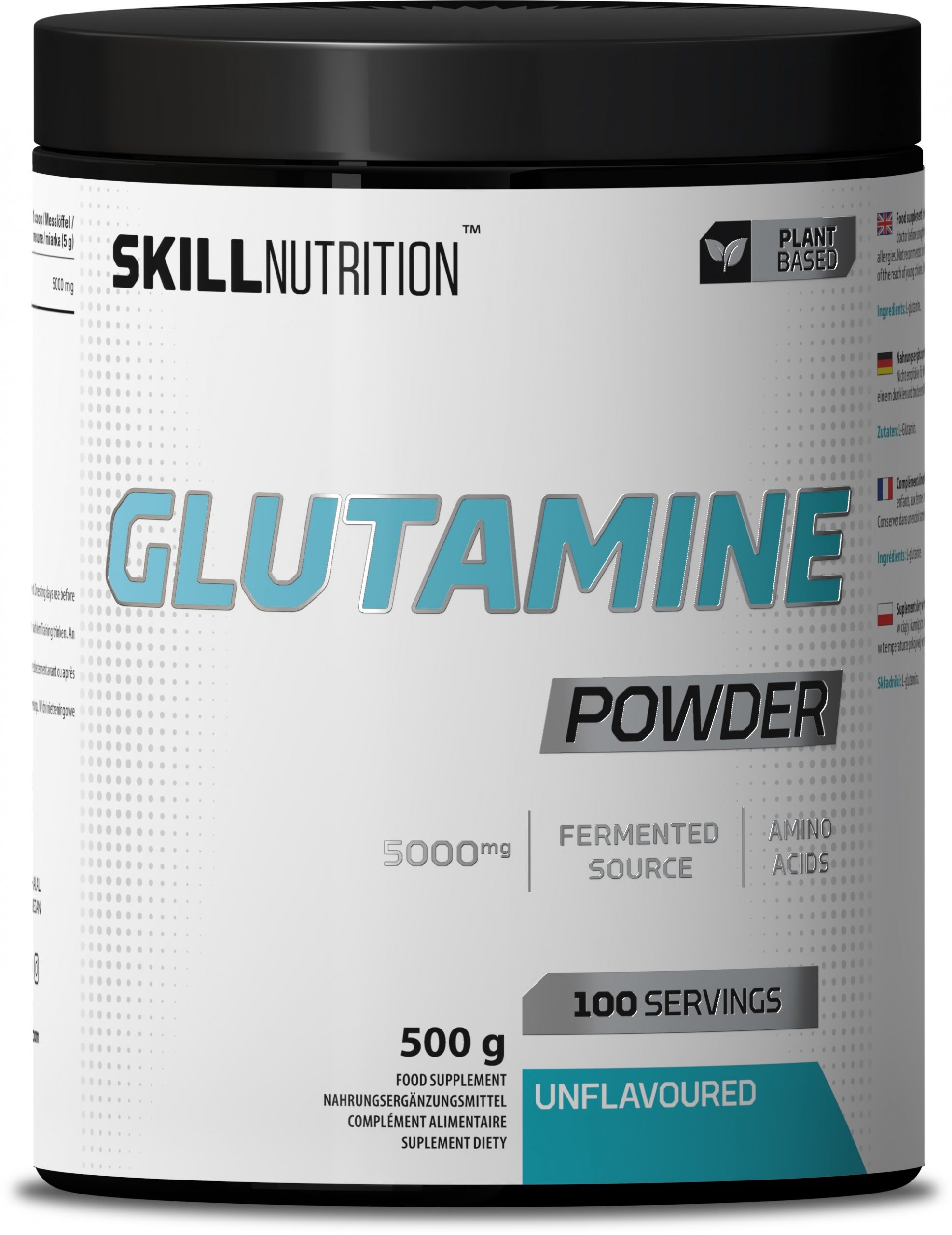 SKILL NUTRITION Glutamine Powder 500g