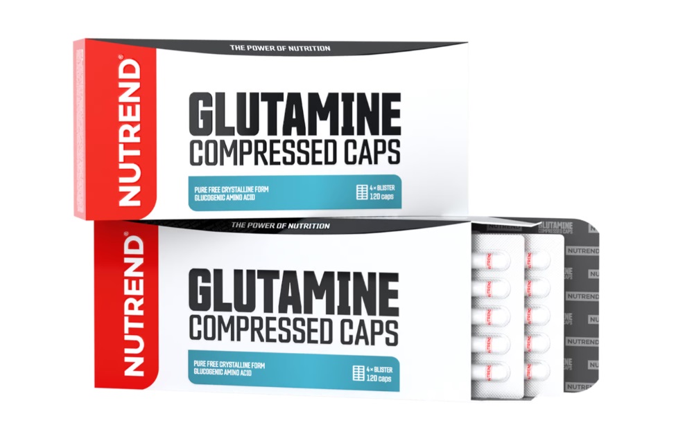 NUTREND Glutamine Compressed Caps – 120 Capsules