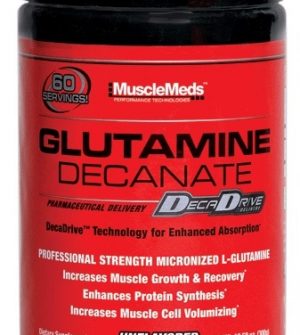 MUSCLEMEDS Glutamine Decanate – Unflavored (300 g)