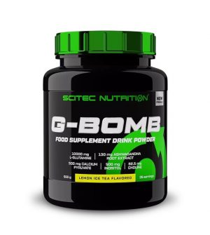 SCITEC G-BOMB, LEMON ICE TEA - 500 GRAMS