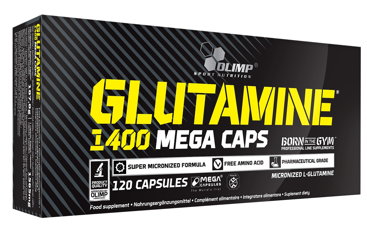 L Glutamine Mega Caps 120 caps