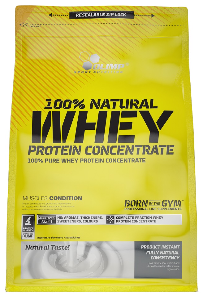 OLIMP NUTRITION 100% NATURAL WHEY PROTEIN CONCENTRATE - 700g